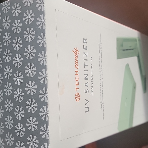 Tech Candy NWOT UV Sanitizer in Mint Car Accessory - Picture 4 of 4